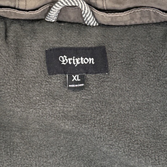 Brixton Men’s Plaid Wool Blend Jacket With Removable Hood XL - Picture 4 of 11